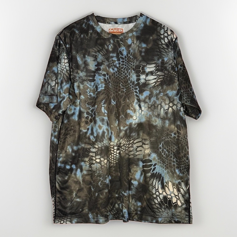 Kryptek Camo Performance Hunting Shirt XXL Blue Gray Tactical Outdoor Valhalla